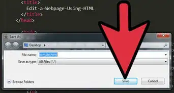 Edit a Webpage Using HTML