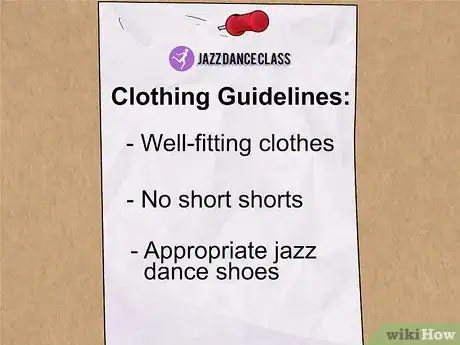 Image titled Dress for a Jazz Dance Class Step 1