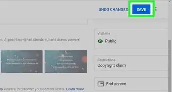 Add a Thumbnail to a Video on YouTube