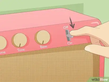 Image titled Connect an Electric Guitar to a Combo Amp Step 12