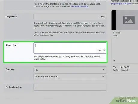 Image titled Start a Project on Kickstarter Step 4