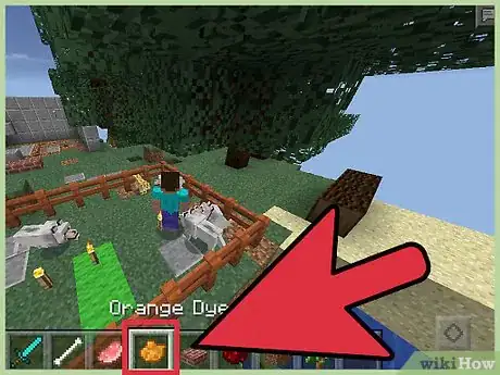 Image titled Tame a Dog in Minecraft PE Step 9