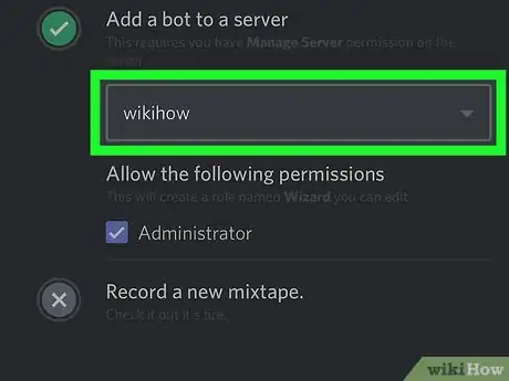 Image titled Add a Bot to a Discord Channel on iPhone or iPad Step 6
