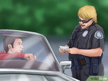 Image titled Answer Questions During a Traffic Stop Step 3