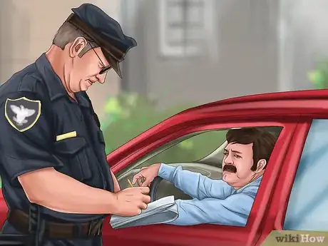 Image titled Answer Questions During a Traffic Stop Step 4