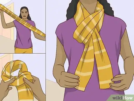 Image titled Wear a Scarf With a T Shirt Step 6