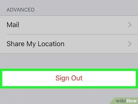 Image titled Sign Out of iCloud on iPhone or iPad Step 11