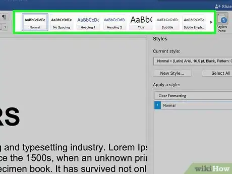 Image titled See All Paragraph Styles Used in a Word Doc Step 5