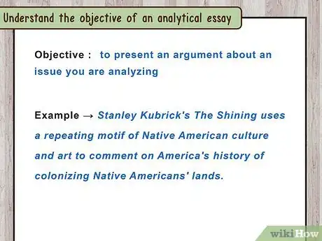 Image titled Write an Analytical Essay Step 1