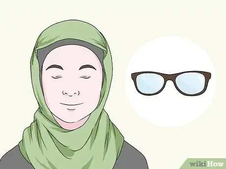 Image titled Wear a Hijab with Glasses Step 5