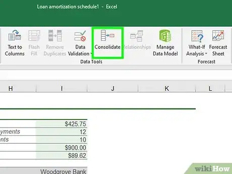 Image titled Consolidate in Excel Step 6