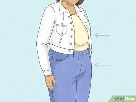 Image titled Style a White Jean Jacket Step 1