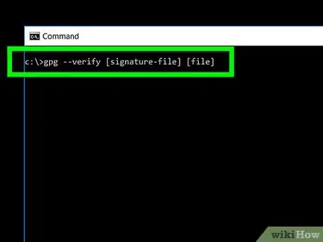 Image titled Verify a GPG Signature Step 5