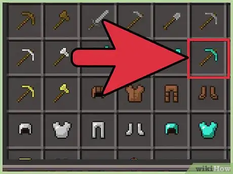 Image titled Make a Pickaxe on Minecraft Step 21