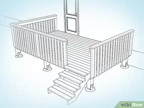 Image titled Build an Elevated Deck Step 4