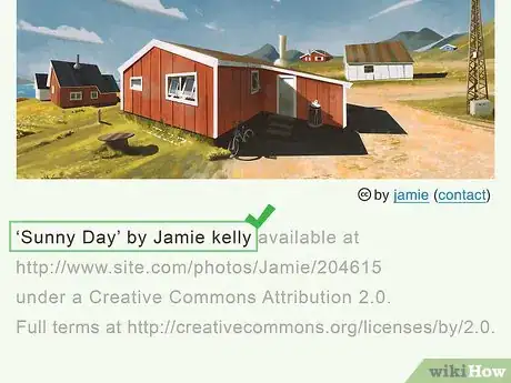Image titled Attribute a Creative Commons Licensed Work Step 7