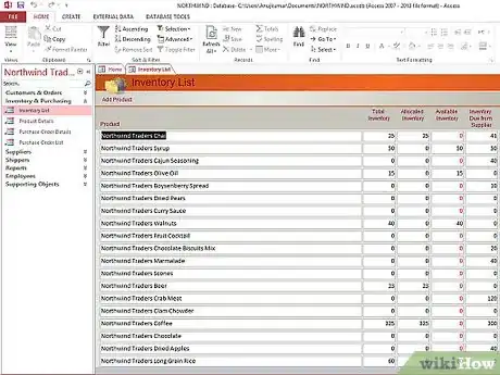 Image titled Make an Inventory Database in Access Step 3Bullet1
