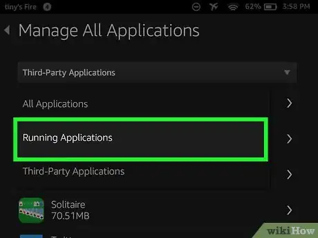 Image titled Close Apps on the Kindle Fire HD Step 3