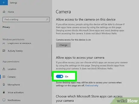 Image titled Activate the Camera in Windows 10 Step 8