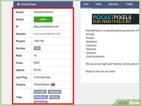 Image titled Pick Good Minecraft Servers Step 2