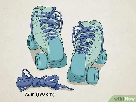 Image titled Tie Roller Skate Laces Step 1