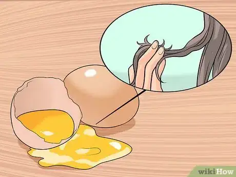 Image titled Prevent Hairfall by Egg Oil Massage Step 1