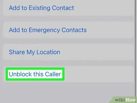 Image titled Unblock a Number on an iPhone Step 11