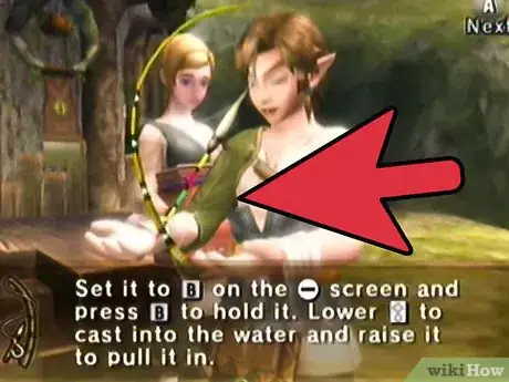 Image titled Get the Fishing Rod on Twilight Princess Step 7