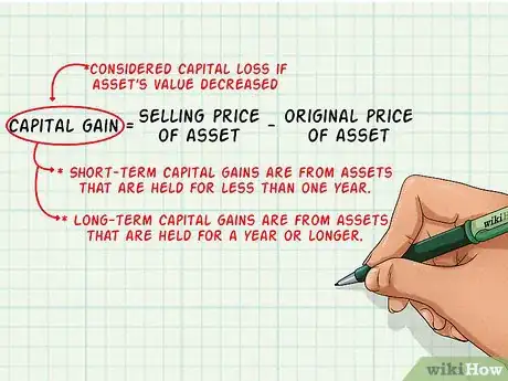Image titled Calculate Capital Gains Step 1