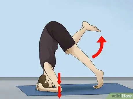 Image titled Perform a Headstand (Yoga) Step 12