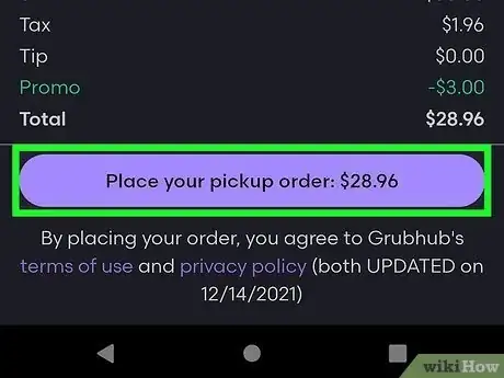 Image titled Pay with Cash on Grubhub Step 11