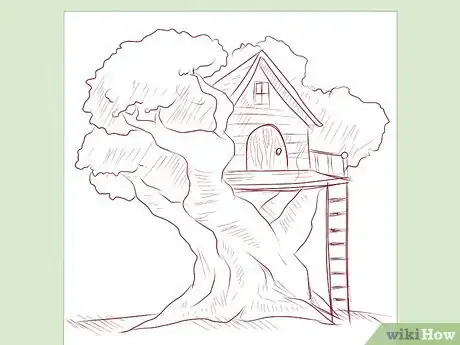 Image titled Draw a Tree House Step 4