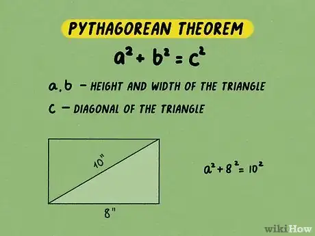 Image titled Find the Area of a Rectangle Using the Diagonal Step 3