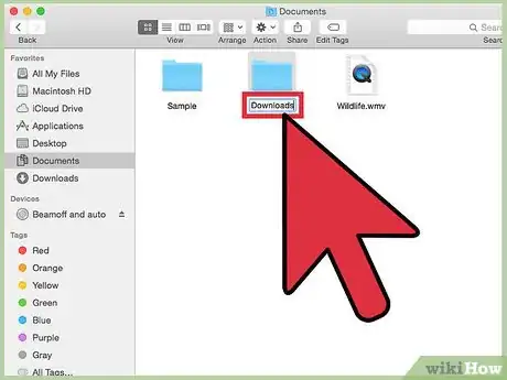 Image titled Create a Download Folder Step 11