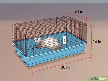 Image titled Choose a Cage for a Ferret Step 1