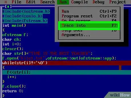 Image titled Debug a C++ Program Step 4