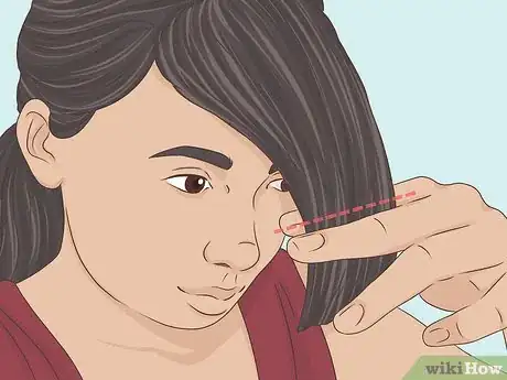 Image titled Cut Your Own Bangs Step 3