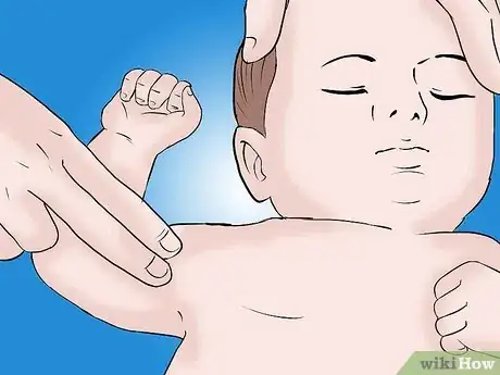 Image titled Do CPR on a Baby Step 3