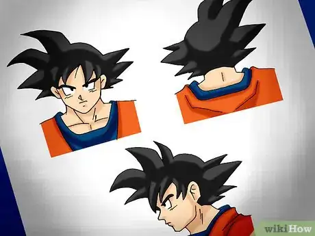 Image titled Do Goku Hair Step 1