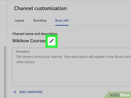 Image titled Change Your Channel Name on YouTube Step 6