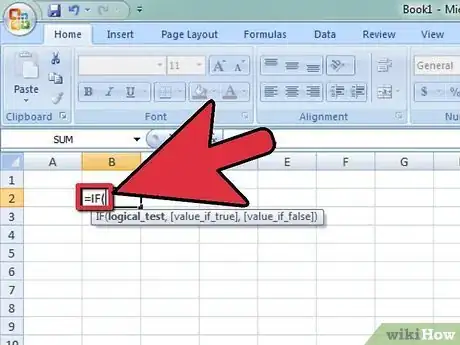 Image titled Use the IF Function in Spreadsheets Step 4