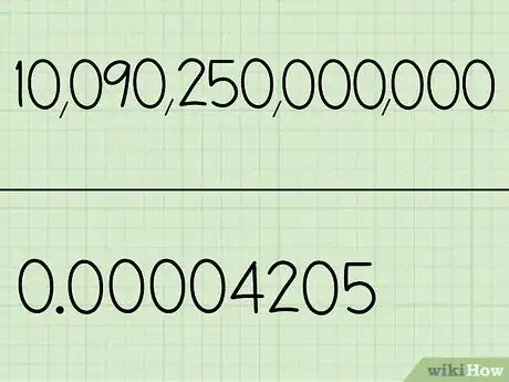 Image titled Change Numbers Into and Out of Scientific Notation Step 1