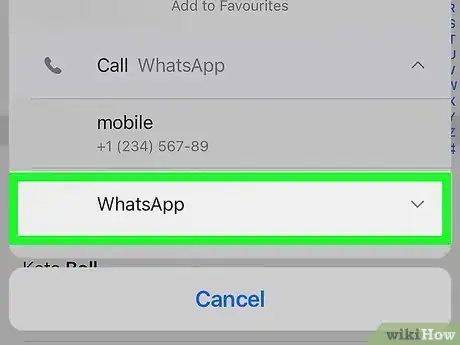 Image titled Add Favorites on WhatsApp Step 6