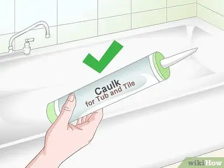Image titled Caulk a Bathtub Step 7