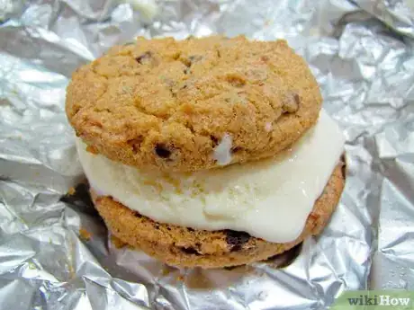 Image titled Make Chocolate Chip Ice Cream Sandwiches Final