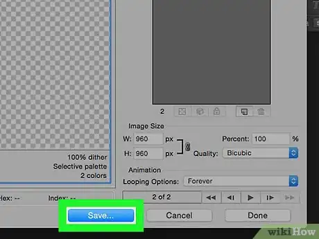 Image titled Create Animated GIFs Using Photoshop Step 21