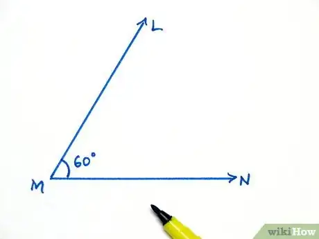 Image titled Construct a 30 Degrees Angle Using Compass and Straightedge Step 6