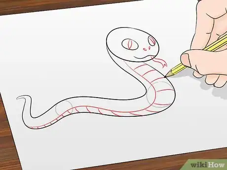 Image titled Draw a Snake Step 5
