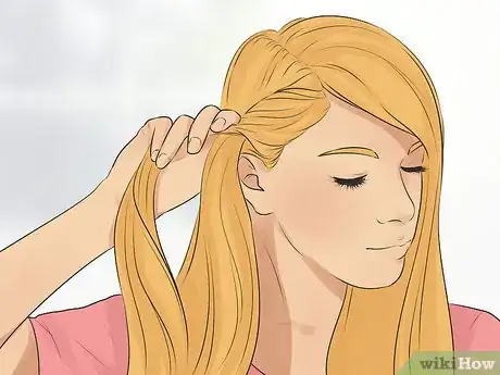 Image titled Do Simple, Quick Hairstyles for Long Hair Step 17