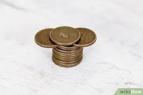 Image titled Coin Stack a Penny Bridge Step 2